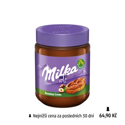 obrázek Lískooříšková pomazánka Milka