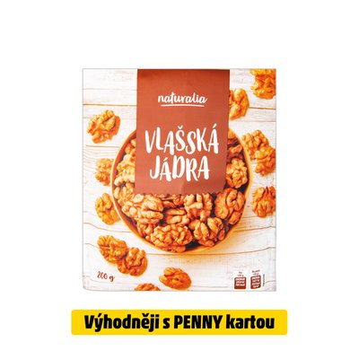 obrázek Vlašské ořechy 80% půlek Naturalia