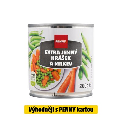 obrázek Hrášek mladý s mrkví Penny