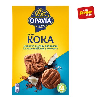 obrázek Sušenky Zlaté Koka Opavia
